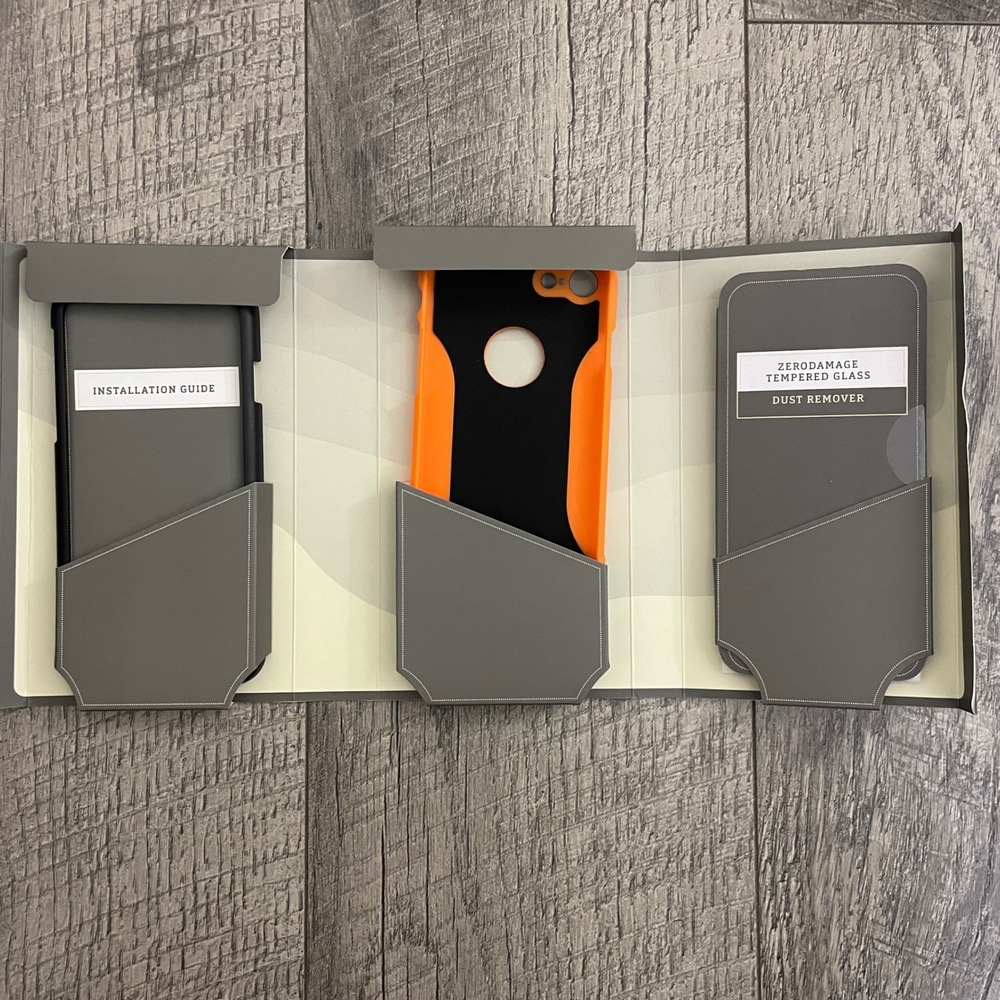SaharaCase iPhone 7 Classic‎ Mobile Protection Kit Blazin Sun Orange New - Picture 6 of 6
